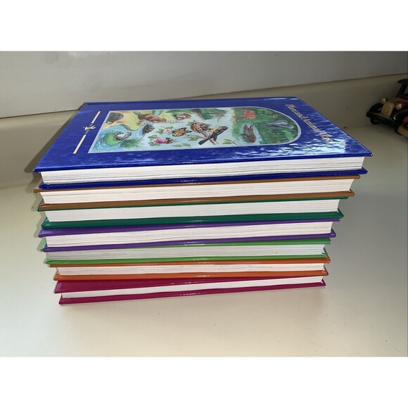 1996 Child Horizons 7 Books Lot Vintage Hardcover Home Schooling Educational - Picture 9 of 11